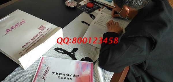 10月19日，做手工活掙錢，這個可以寄到家做的手工活外發(fā)加工項目更有意義，手工之家接待考察合作加工客戶剪影